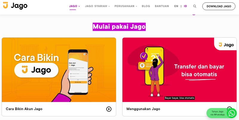 Jago Website